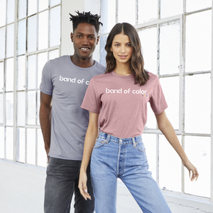 band of color tees to promote unity and communtiy