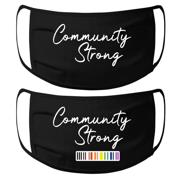 community strong face mask