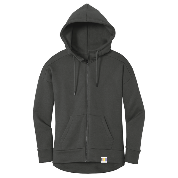 signature full-zip ladies' fleece hoodie