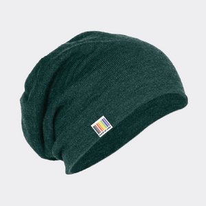 solid slouchie beanie