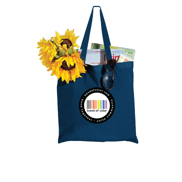 band of color shopper tote - solid