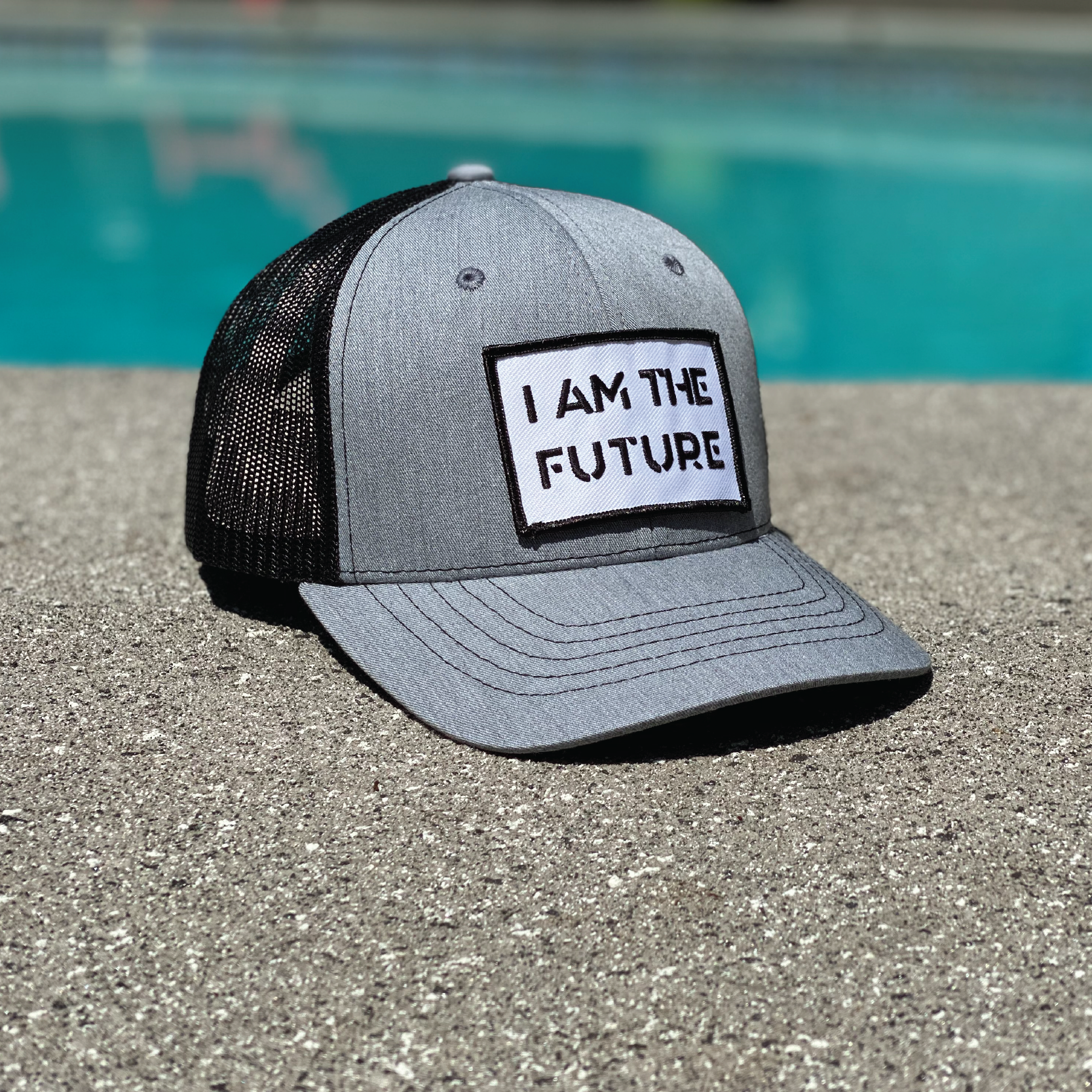 I AM THE FUTURE youth tucker hat